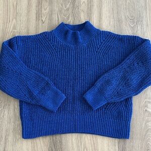NOBO Royal Blue Women's Cowl Neck Sweater